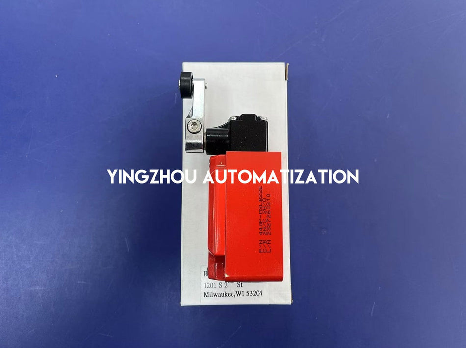 Allen-Bradley 440P-MSLB22E Safety Limit Switch | 30mm Metal, Short Lever, 2NC/2NO-vezhoo
