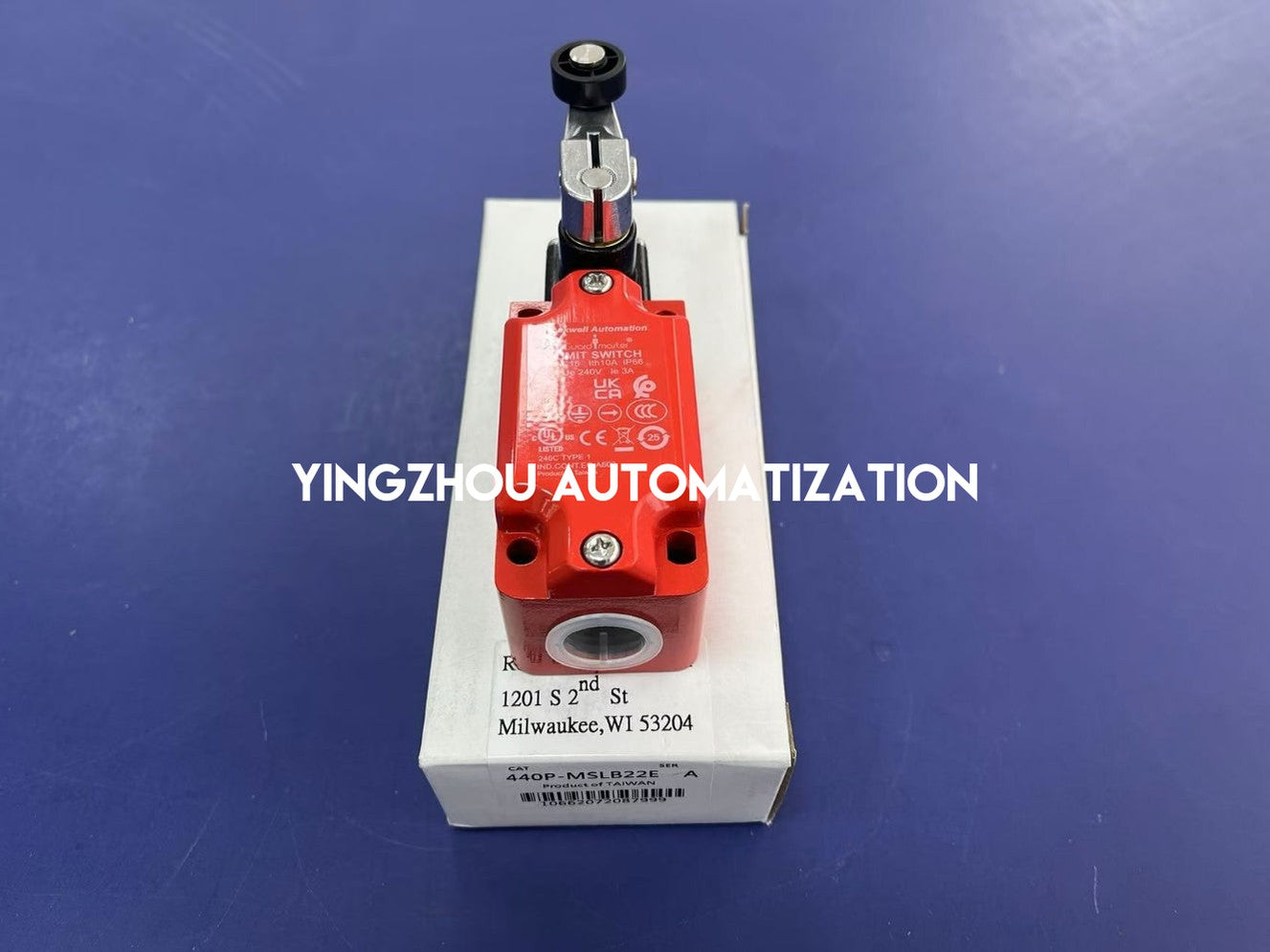 Allen-Bradley 440P-MSLB22E Safety Limit Switch | 30mm Metal, Short Lever, 2NC/2NO-vezhoo