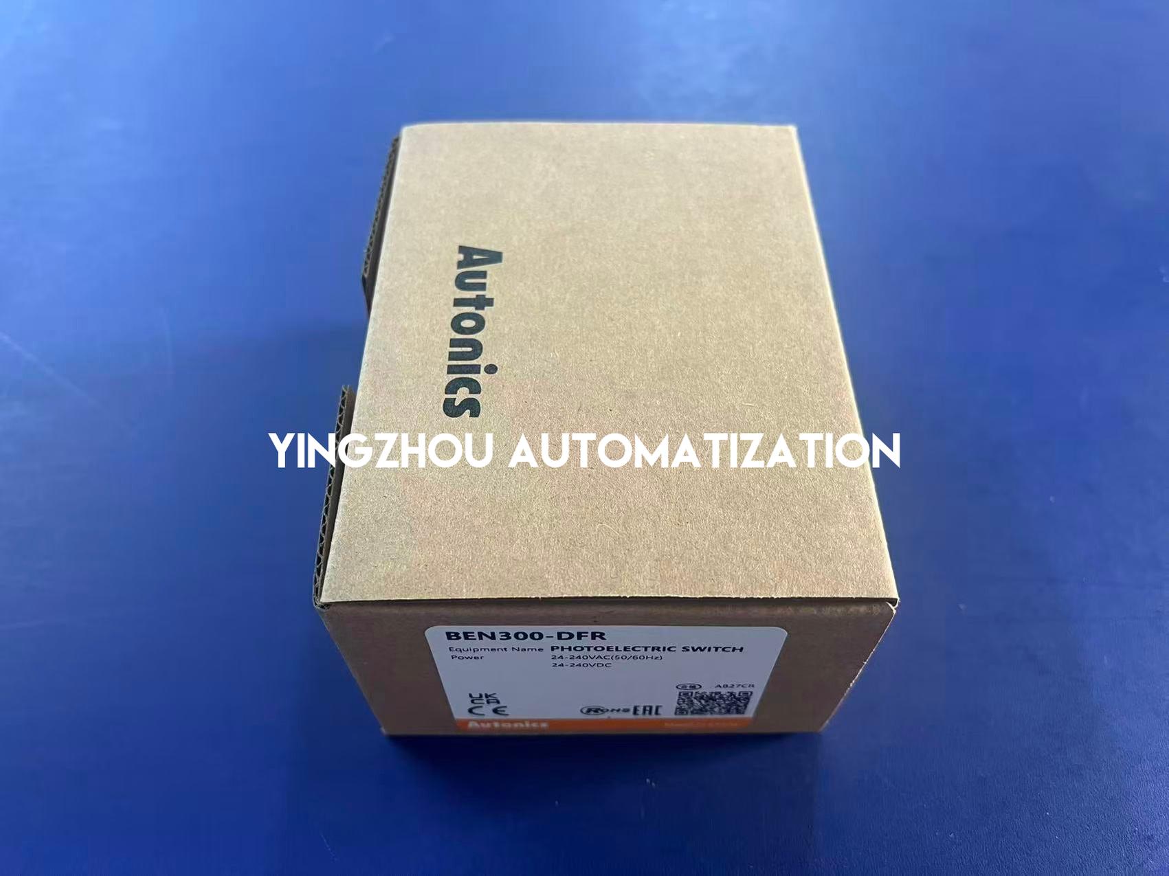 Autonics BEN300-DFR Photoelectric Sensor | Diffuse Reflective | 300mm | 24-240V AC/DC | Relay Output-vezhoo