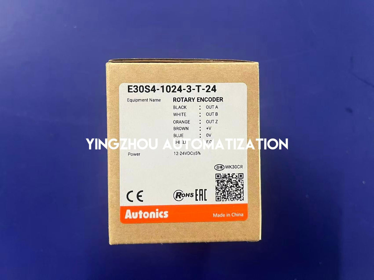 Autonics E30S4-1024-3-T-24 Incremental Rotary Encoder - 30mm, 1024 PPR, 12-24VDC-vezhoo