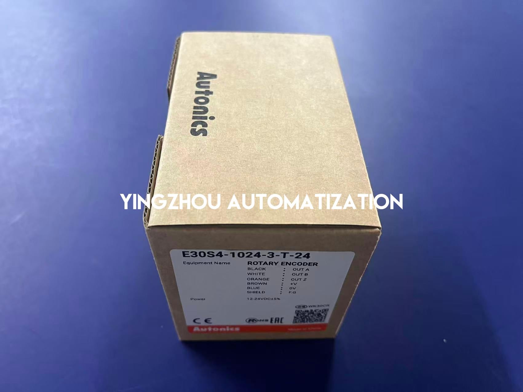 Autonics E30S4-1024-3-T-24 Incremental Rotary Encoder - 30mm, 1024 PPR, 12-24VDC-vezhoo