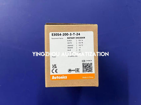 Autonics E30S4-200-3-T-24 Incremental Rotary Encoder - 30mm, 200 PPR, 12-24VDC-vezhoo