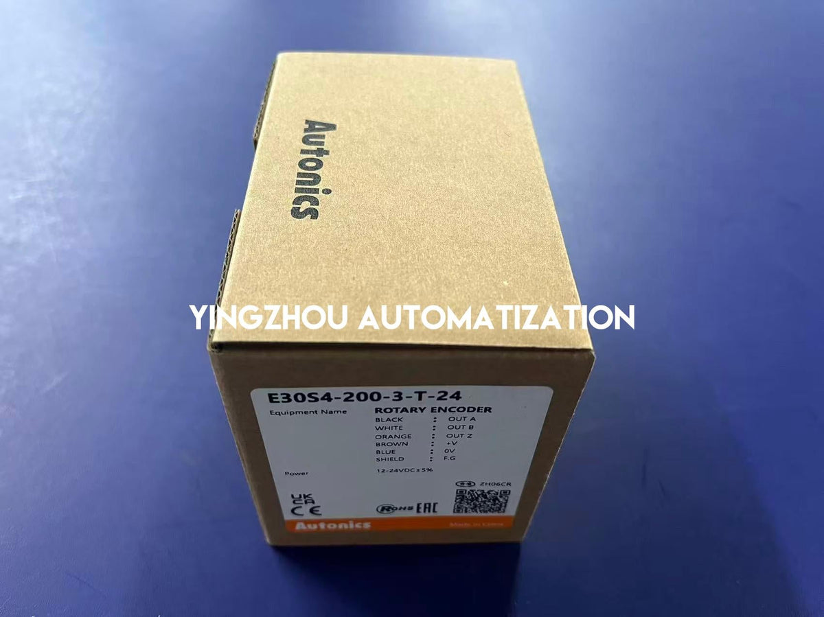 Autonics E30S4-200-3-T-24 Incremental Rotary Encoder - 30mm, 200 PPR, 12-24VDC-vezhoo