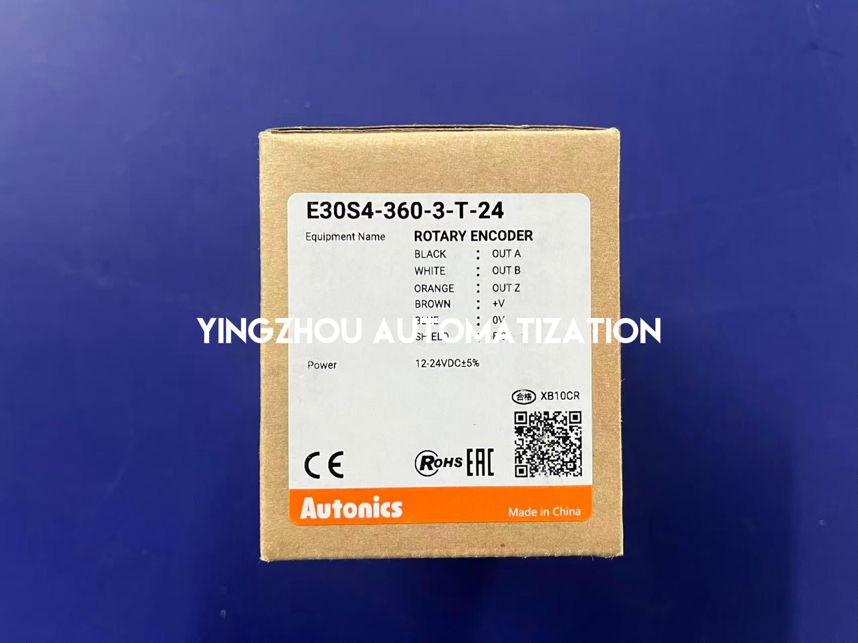 Autonics E30S4-360-3-T-24 Incremental Rotary Encoder - 30mm, 360 PPR, 12-24VDC-vezhoo