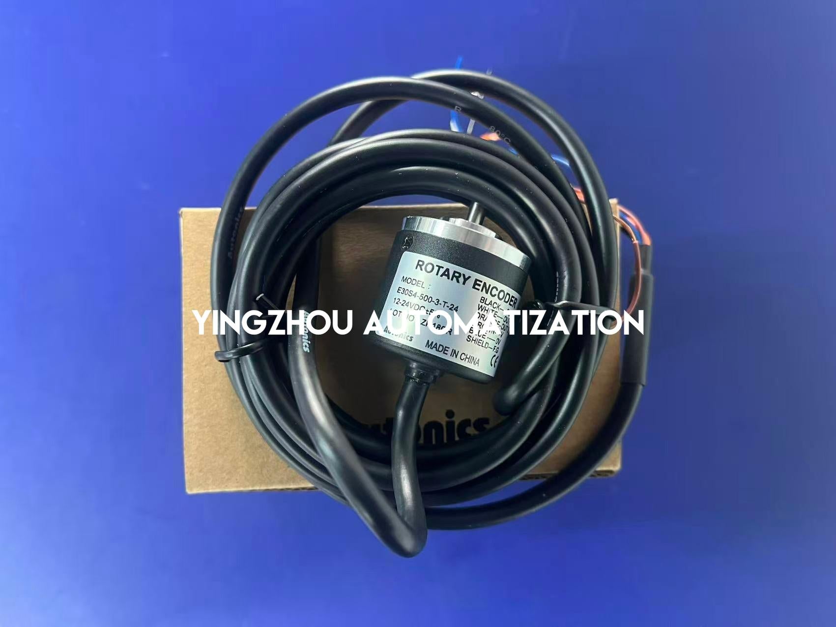 Autonics E30S4-500-3-T-24 Incremental Rotary Encoder - 30mm, 500 PPR, 12-24VDC-vezhoo