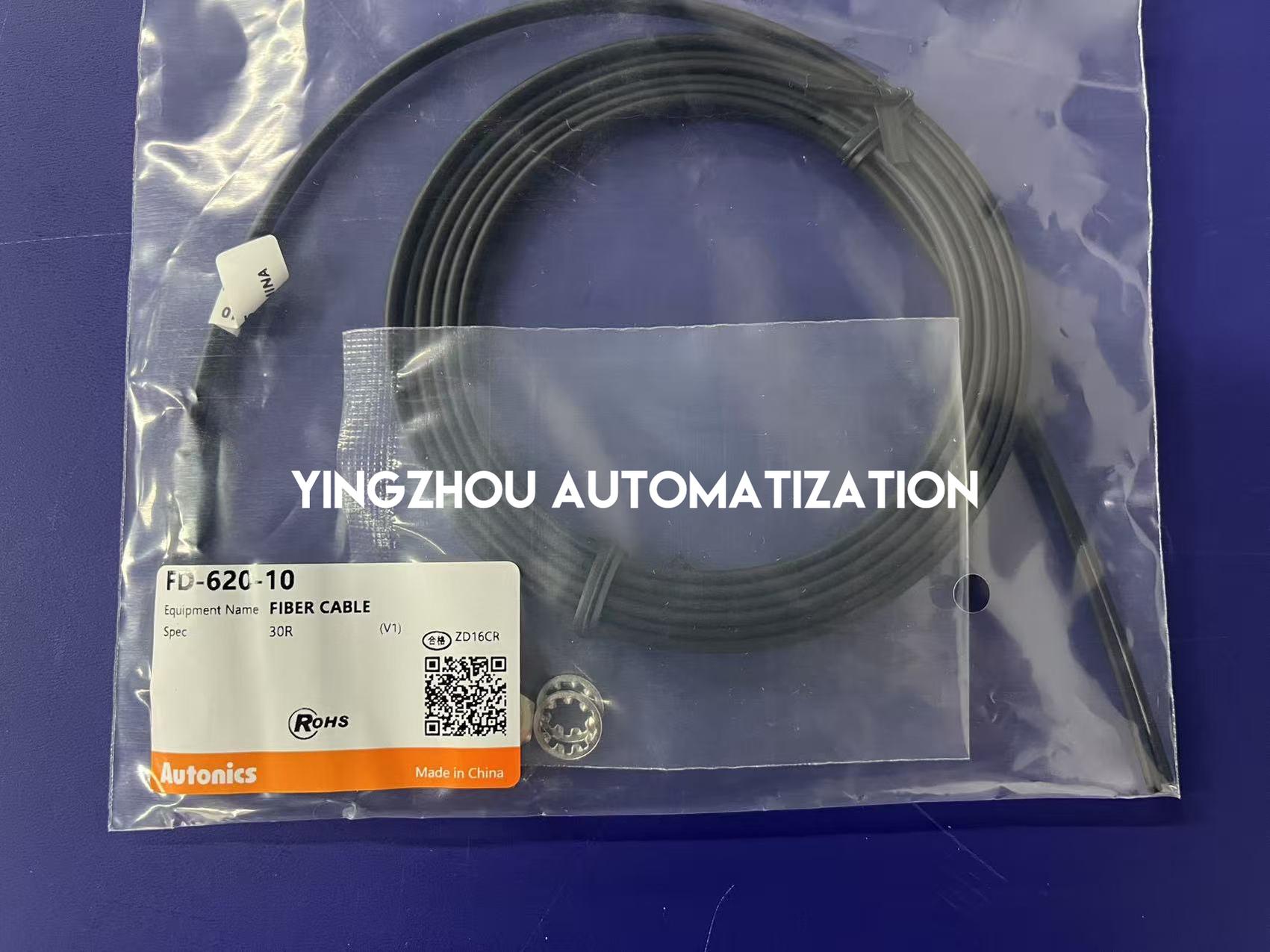 Autonics FD-620-10 Diffuse-Reflective Fiber Optic Cable - Flexible R1 Type, M6 Thread-vezhoo