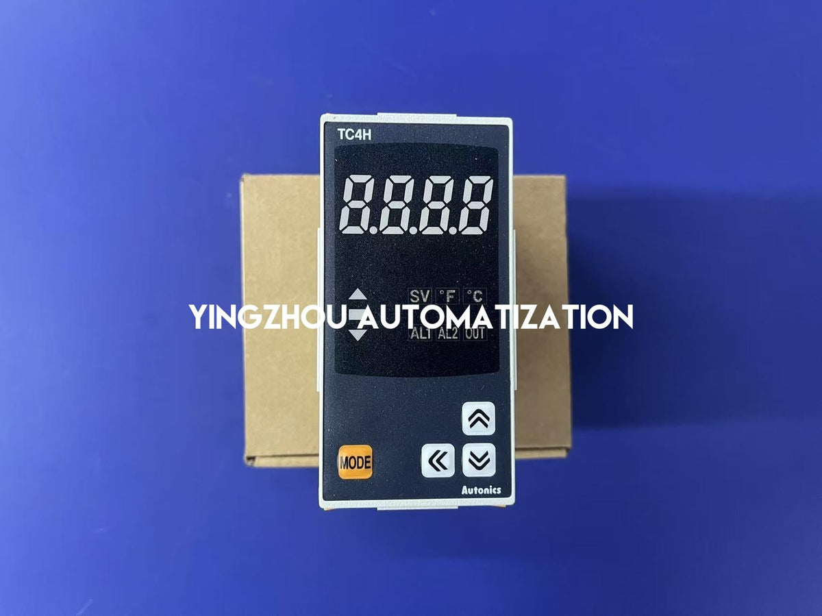 Autonics TC4H-14R Digital PID Temperature Controller - 1/8 DIN, 1 Alarm, 100-240VAC-vezhoo