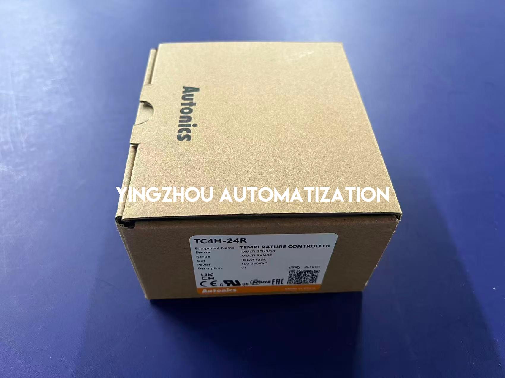Autonics TC4H-24R Digital PID Temperature Controller - 1/8 DIN, 2 Alarms, 100-240VAC-vezhoo