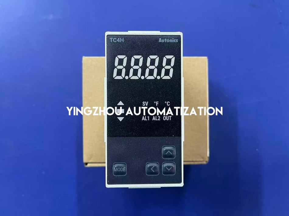 Autonics TC4H-24R Digital PID Temperature Controller - 1/8 DIN, 2 Alarms, 100-240VAC-vezhoo