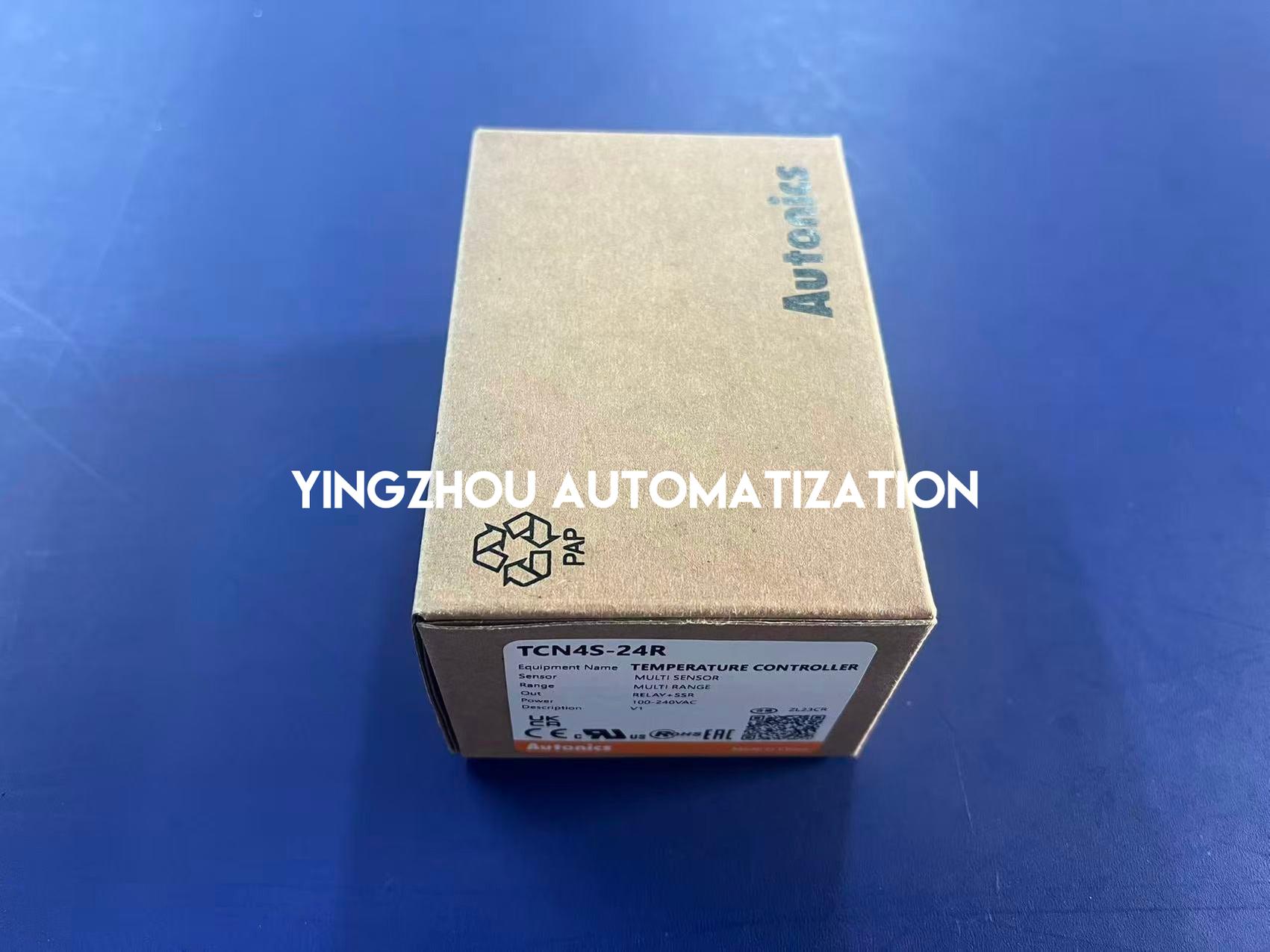 Autonics TCN4S-24R Dual Display PID Temperature Controller - 100-240VAC | 1/16 DIN High Precision Regulator-vezhoo
