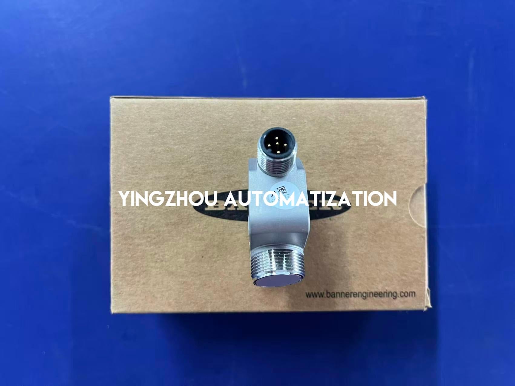 Banner Q4XTULAF300-Q8 Rugged Laser Distance Sensor - 300mm Range, M12 Connector-vezhoo