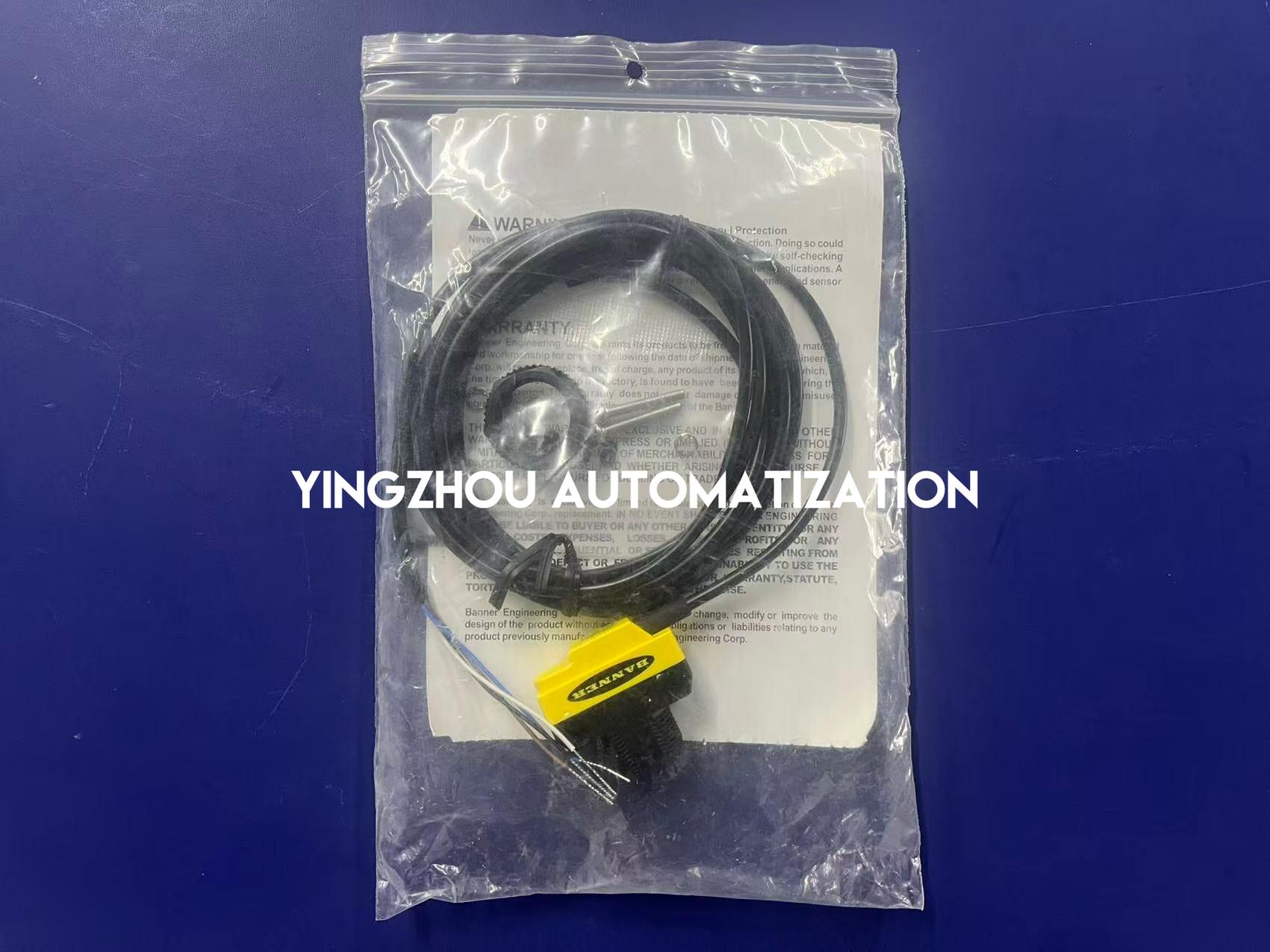 Banner WORLD-BEAM QS18VP6R Photoelectric Sensor Receiver | 20m Range | PNP Output | 2m Cable-vezhoo