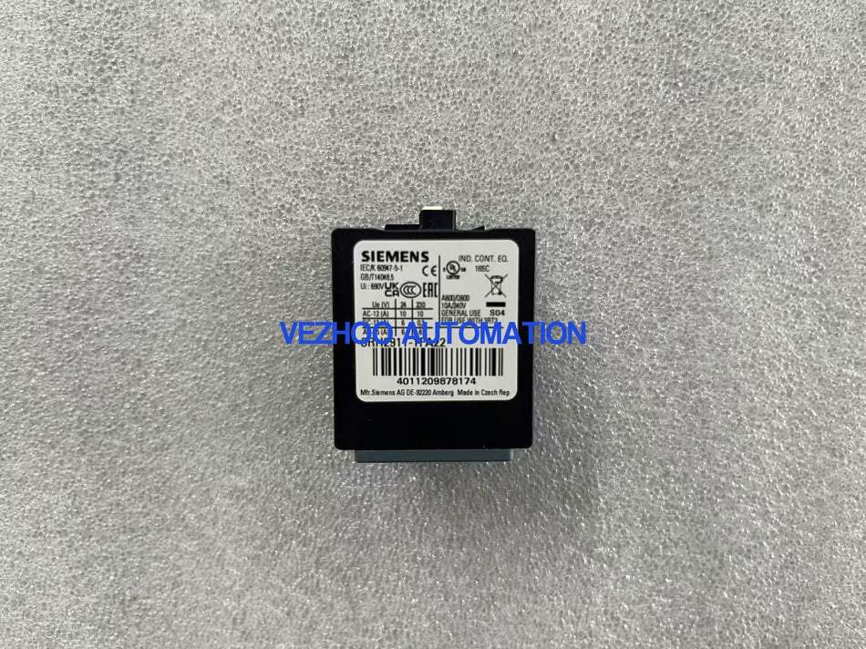 Brand New Original SIEMENS 3RH2911-1FA22 Auxiliary Contact Block 2NO+2NC