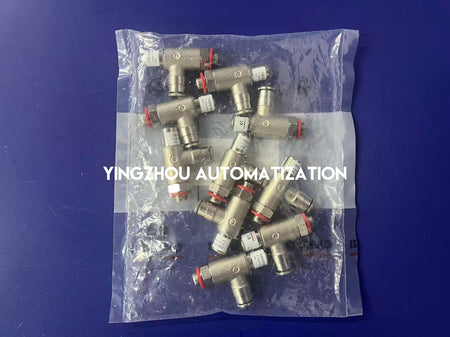Camozzi GSCO 803-118-6 Flow Control Valve - G1/8 Thread, 6mm Push-in Fitting-vezhoo