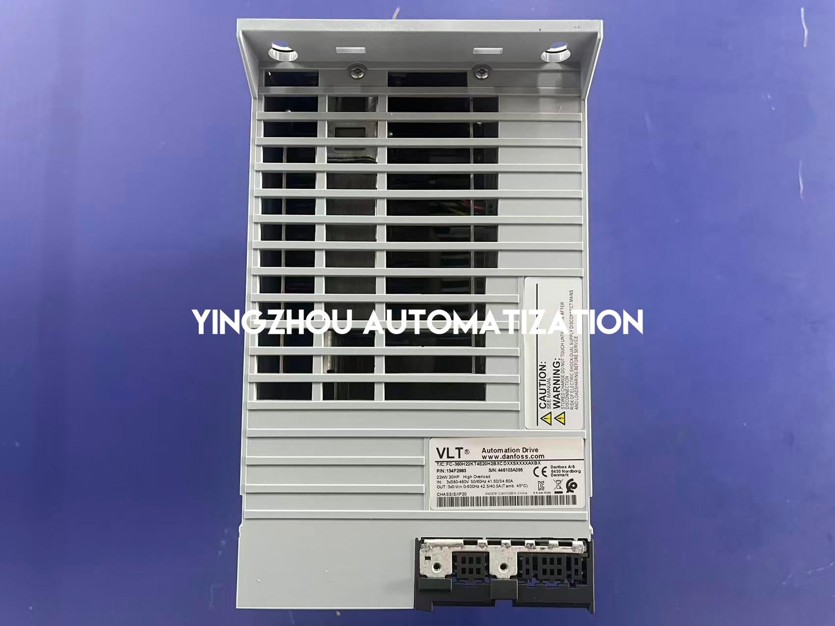 Danfoss VLT FC 360 Inverter | 22kW (30HP) 3-Phase 380-480V | 134F2983 High-Performance VFD | IP20 Class 3C3 Coated | Brand New Original-vezhoo