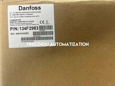Danfoss VLT FC 360 Inverter | 22kW (30HP) 3-Phase 380-480V | 134F2983 High-Performance VFD | IP20 Class 3C3 Coated | Brand New Original-vezhoo