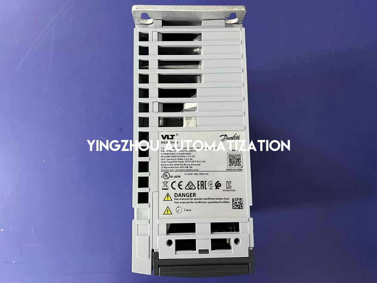 Danfoss VLT AQUA Drive FC 202 | 0.37kW (0.5HP) 3-Phase 380-480V | 131B8812 Compact VFD | FC-202PK37 Model | Brand New Original-vezhoo