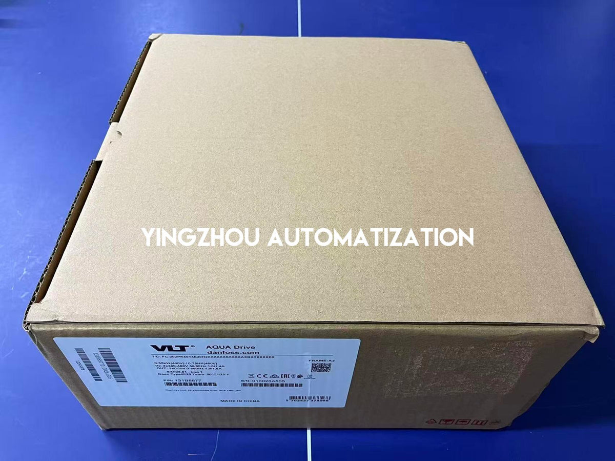Danfoss VLT AQUA Drive FC 202 | 0.55kW (0.75HP) 3-Phase 380-480V | 131B8877 Pump & Fan VFD | FC-202PK55 Model | Brand New Original-vezhoo