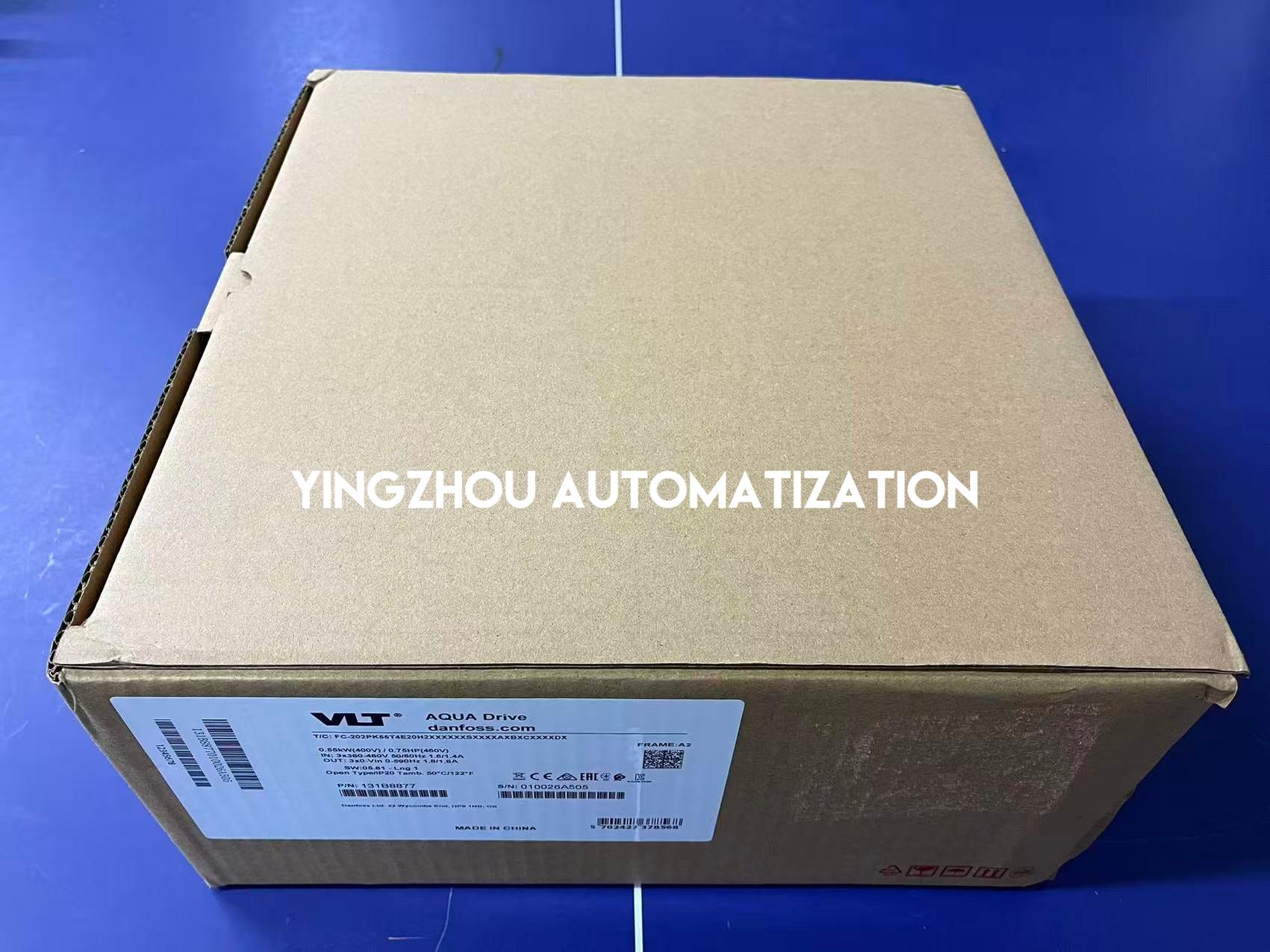 Danfoss VLT AQUA Drive FC 202 | 0.55kW (0.75HP) 3-Phase 380-480V | 131B8877 Pump & Fan VFD | FC-202PK55 Model | Brand New Original-vezhoo
