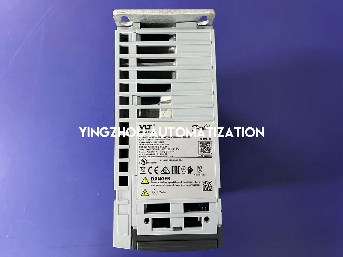 Danfoss VLT AQUA Drive FC 202 | 1.5kW (2.0HP) 3-Phase 380-480V | 131F0647 Water & HVAC VFD | FC-202P1K5 Model | Brand New Original-vezhoo