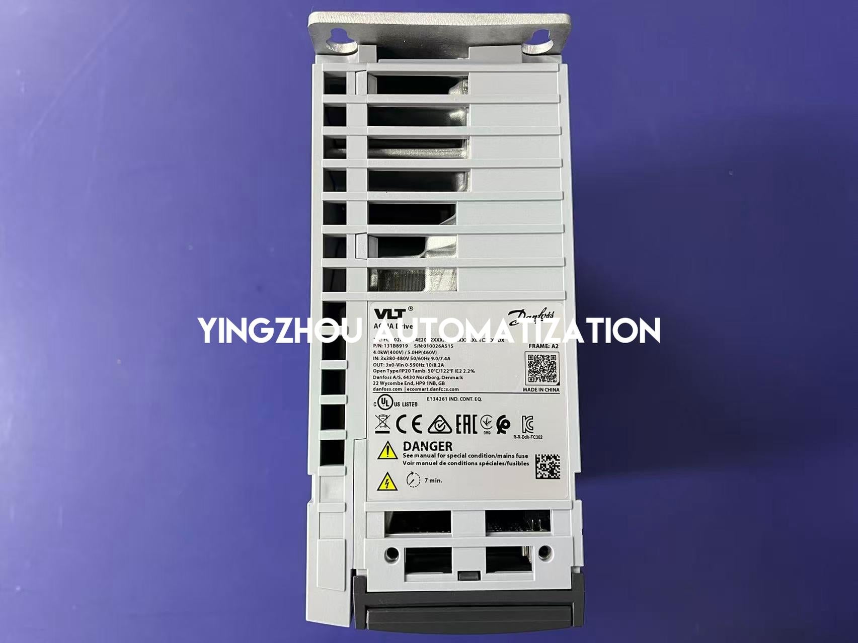 Danfoss VLT AQUA Drive FC 202 | 4.0kW (5.5HP) 3-Phase 380-480V | 131B8919 Pump & Fan VFD | FC-202P4K0 Model | Brand New Original-vezhoo