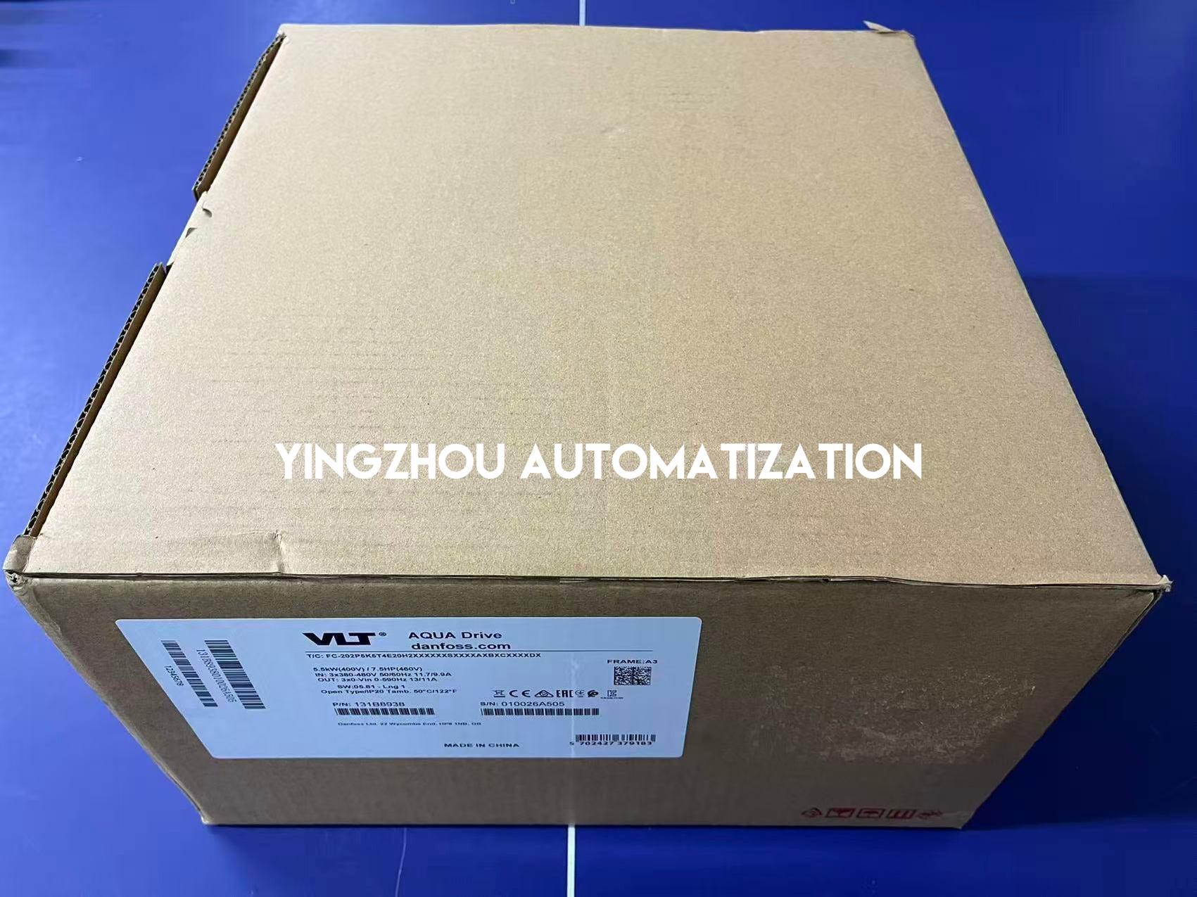 Danfoss VLT AQUA Drive FC 202 | 5.5kW (7.5HP) 3-Phase 380-480V | 131B8938 Water Application VFD | FC-202P5K5 Model | Brand New Original-vezhoo