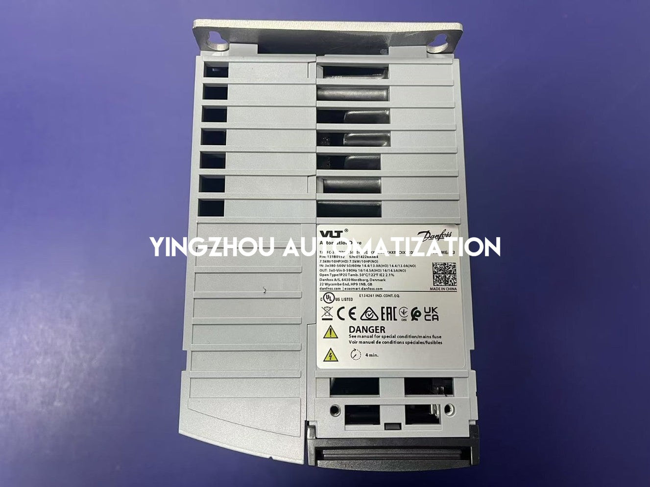Danfoss VLT AutomationDrive FC 302 | 7.5kW (10HP) 3-Phase 380-500V | 131B0152 High-Performance VFD | FC-302P7K5 Model | Brand New Original-vezhoo