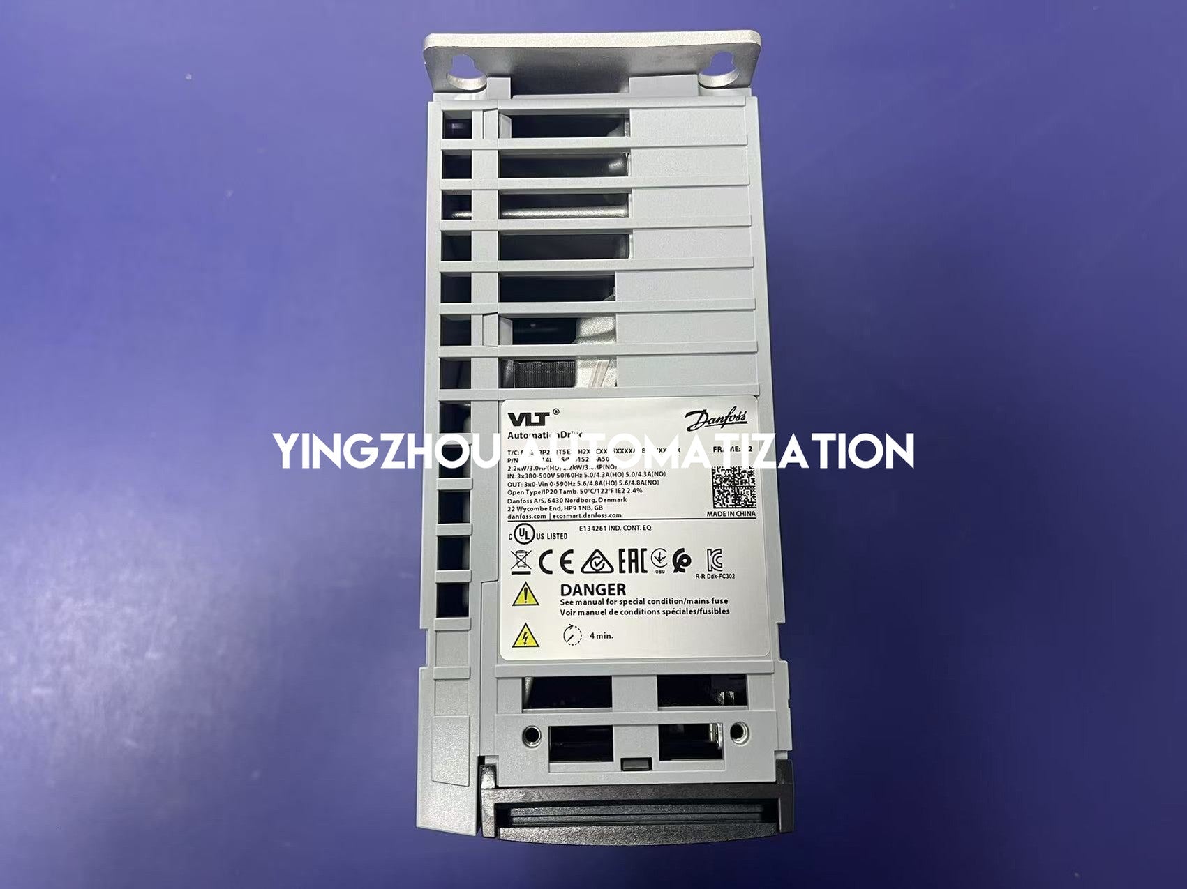 Danfoss VLT AutomationDrive FC 302 | 2.2kW (3HP) 3-Phase 380-500V | 131B0148 High-End VFD | FC-302P2K2 Model | Brand New Original-vezhoo