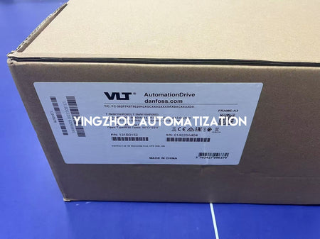 Danfoss VLT AutomationDrive FC 302 | 7.5kW (10HP) 3-Phase 380-500V | 131B0152 High-Performance VFD | FC-302P7K5 Model | Brand New Original-vezhoo