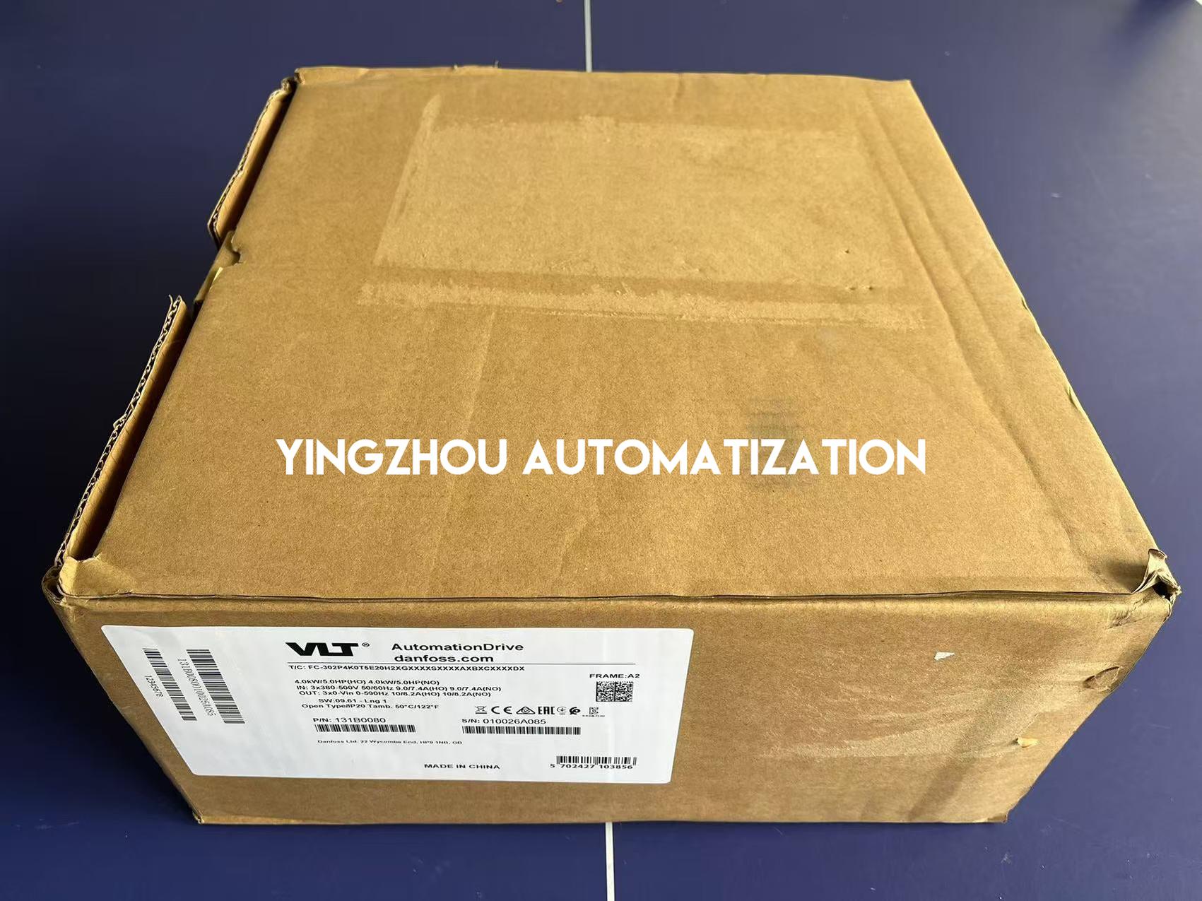 Danfoss VLT AutomationDrive FC 302 | 4.0kW (5.5HP) 3-Phase 380-500V | 131B0080 High-End VFD | FC-302P4K0 Model | Brand New Original-vezhoo