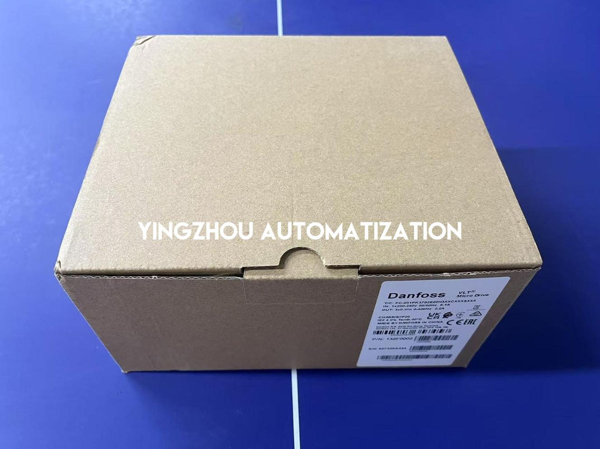 Danfoss VLT Micro Drive FC 51 | 0.37kW (0.5HP) 1-Phase 200-240V | 132F0002 Compact VFD | FC-051PK37 Model | Brand New Original-vezhoo