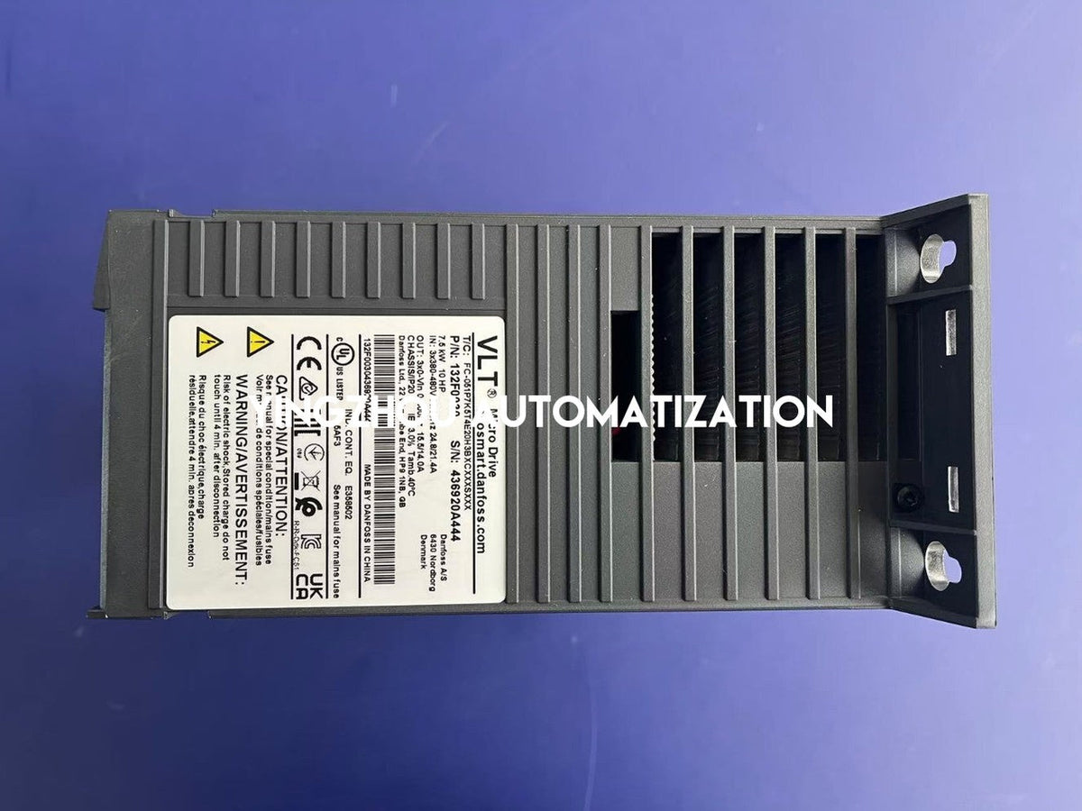Danfoss VLT Micro Drive FC 51 | 7.5kW (10HP) 3-Phase 380-480V | 132F0030 Compact VFD | FC-051P7K5 Model | Brand New Original-vezhoo