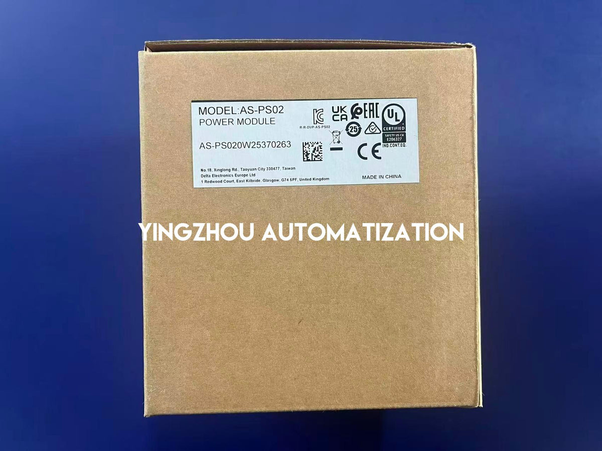 Delta AS-PS02 AS Series PLC Power Supply Module - 100-240VAC Input, 24VDC 2A Output-vezhoo