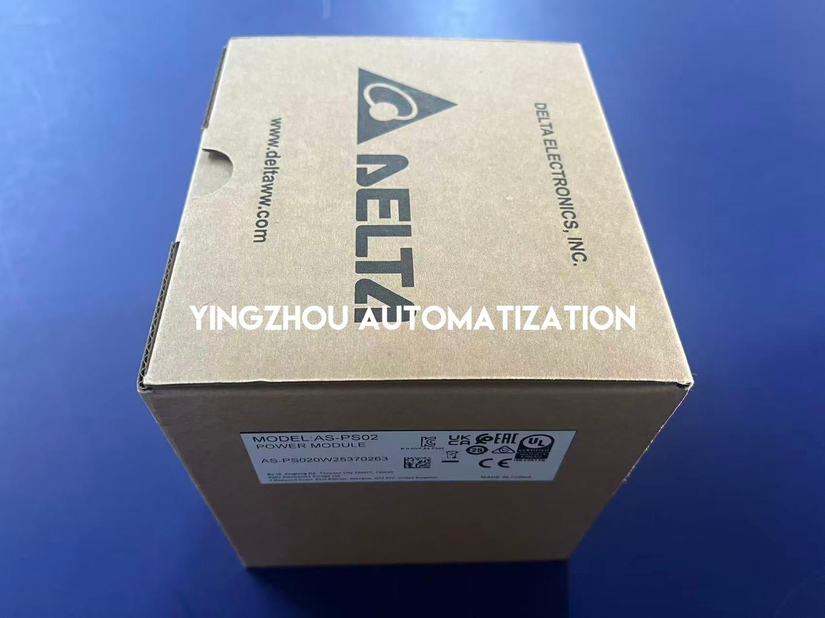 Delta AS-PS02 AS Series PLC Power Supply Module - 100-240VAC Input, 24VDC 2A Output-vezhoo