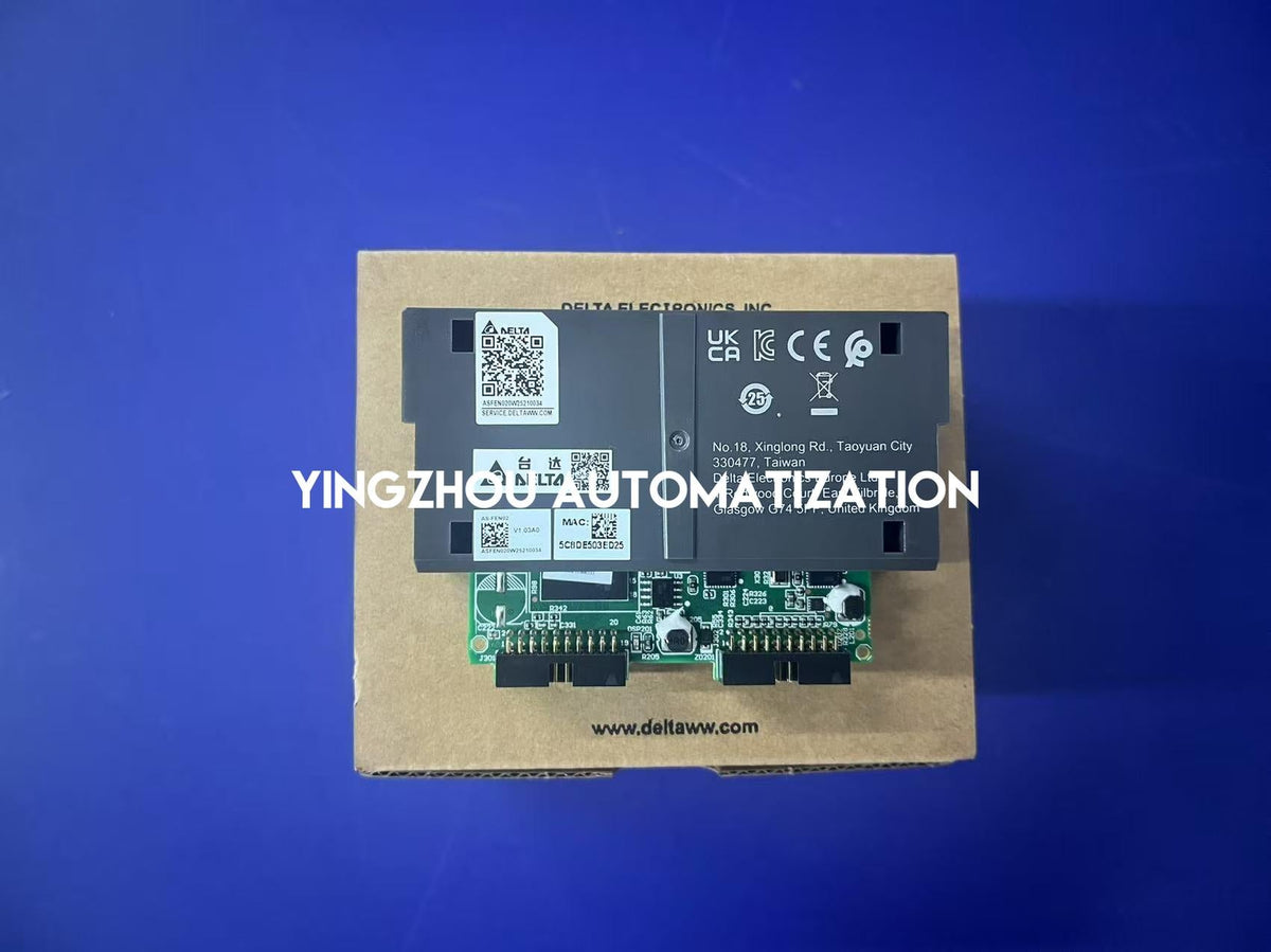 Delta AS Series AS-FEN02 VFD Communication Card - Dual Port Ethernet/IP & Modbus TCP-vezhoo