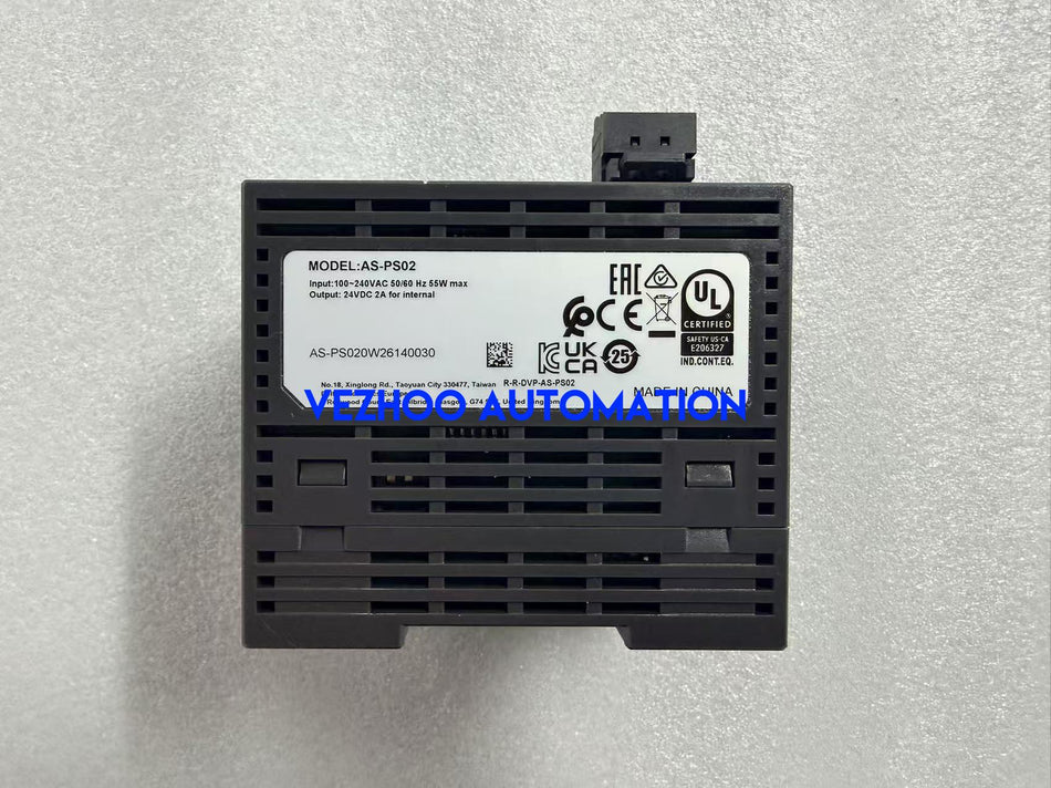 Delta AS Series AS-PS02 Power Supply Module | 24V DC / 2A | NIB-vezhoo