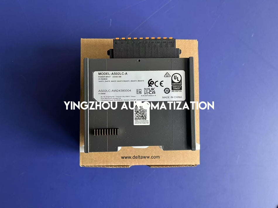 Delta AS Series AS02LC-A Load Cell Module - 2-Channel High Resolution Weighing Module-vezhoo