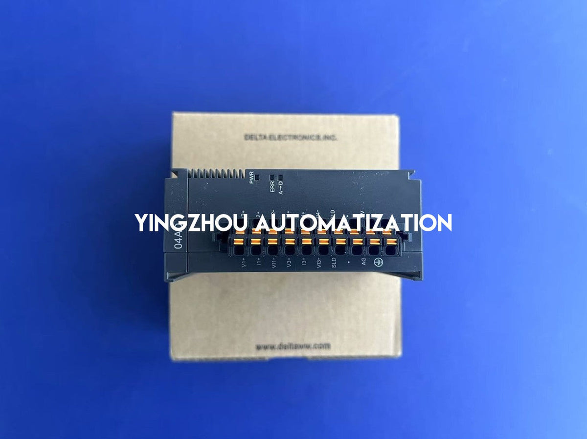 Delta AS Series AS04AD-A Analog Input Module - 4-Channel 16-bit Resolution-vezhoo
