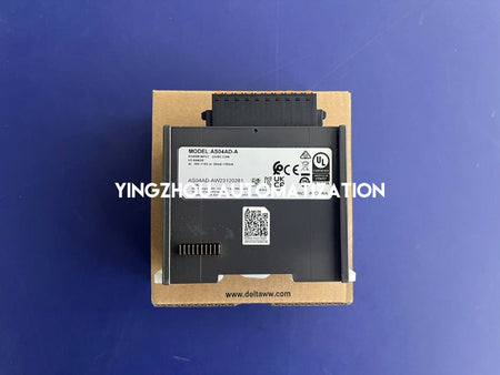 Delta AS Series AS04AD-A Analog Input Module - 4-Channel 16-bit Resolution-vezhoo
