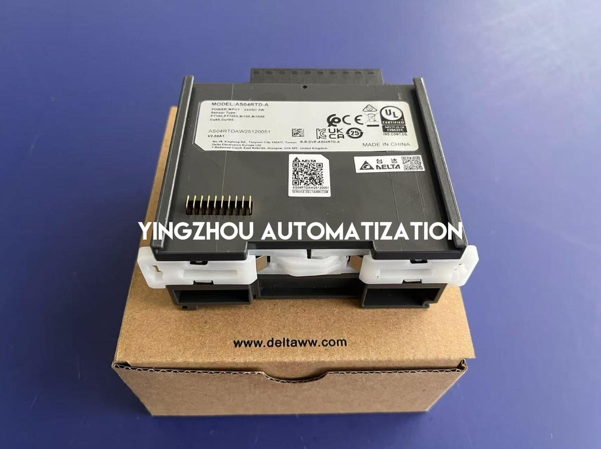 Delta AS Series AS04RTD-A RTD Module - 4 Channels, Pt100/Pt1000/Ni100/Ni1000 Support-vezhoo