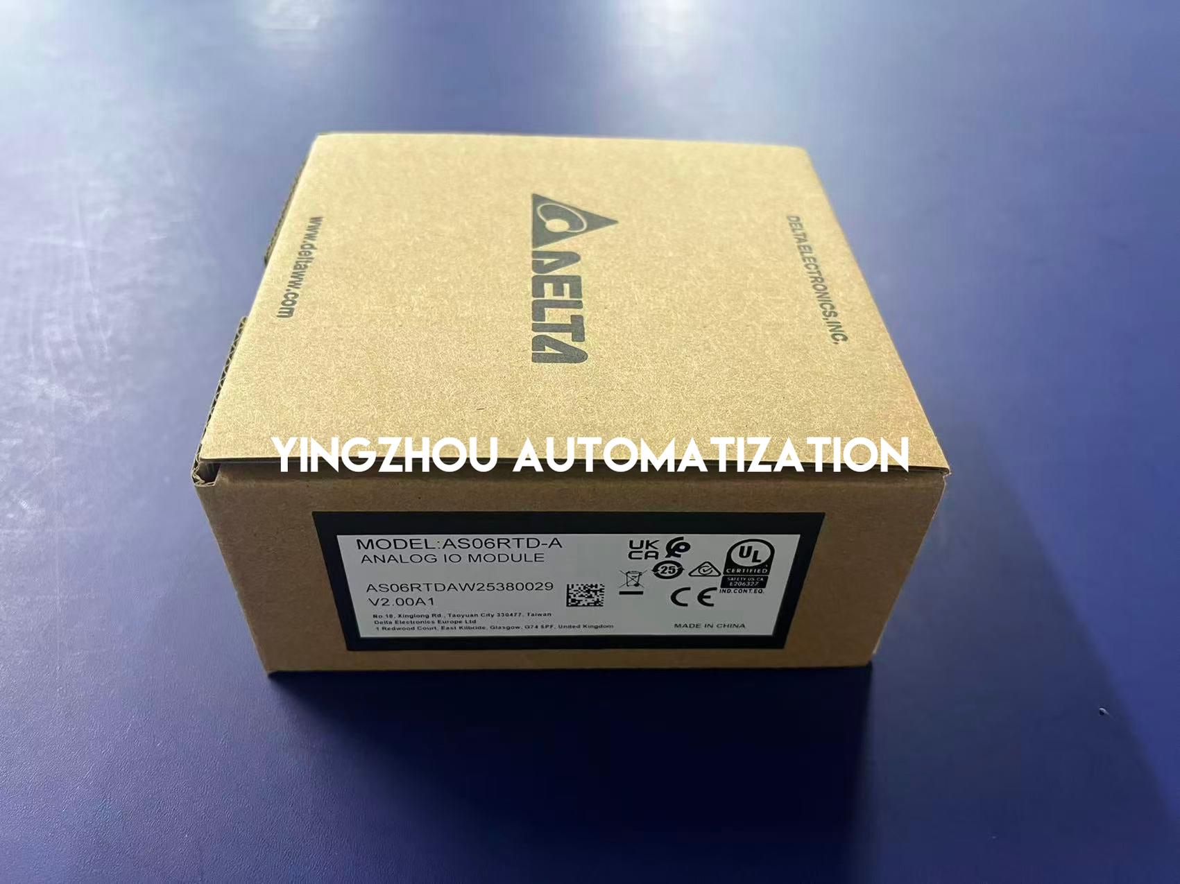 Delta AS Series AS06RTD-A RTD Temperature Module - 6 Channels, Pt100/Pt1000/Ni100/Ni1000-vezhoo
