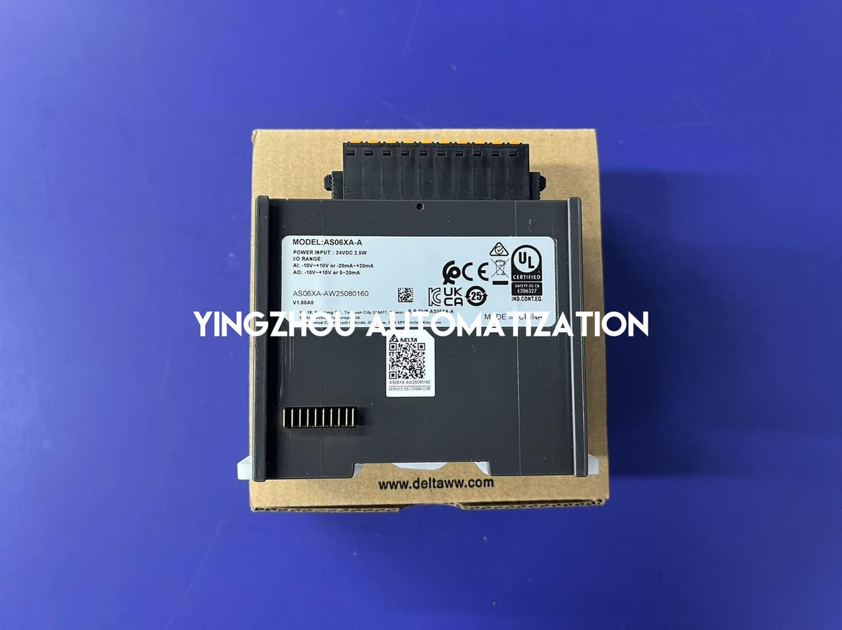 Delta AS Series AS06XA-A Analog Mixed I/O Module - 4AI / 2AO 16-bit Resolution-vezhoo