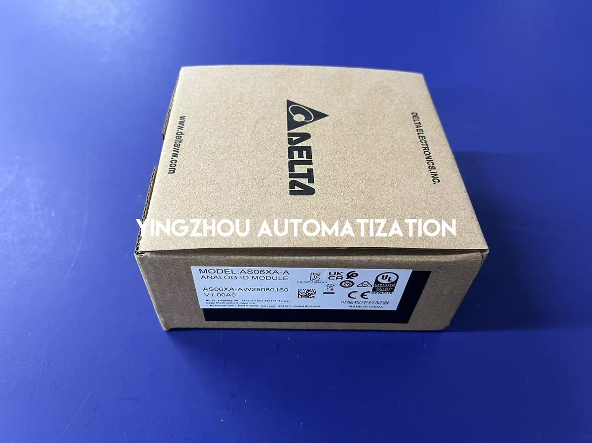 Delta AS Series AS06XA-A Analog Mixed I/O Module - 4AI / 2AO 16-bit Resolution-vezhoo