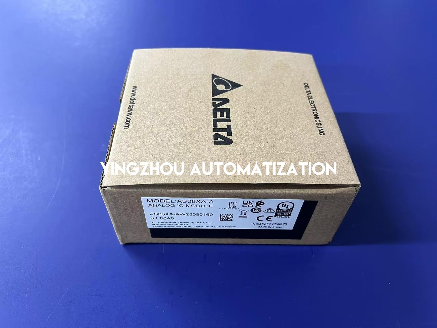 Delta AS Series AS06XA-A Analog Mixed I/O Module - 4AI / 2AO 16-bit Resolution-vezhoo