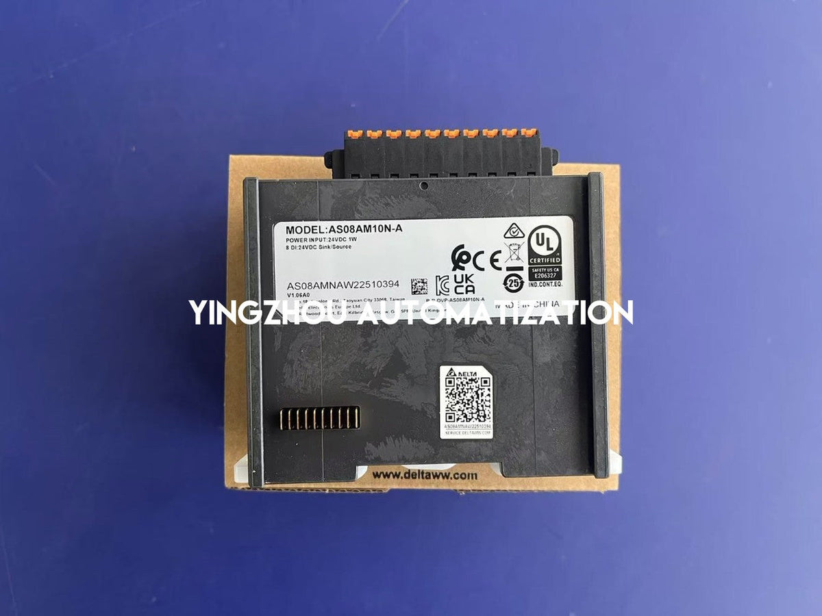 Delta AS Series AS08AM10N-A Digital Input Module - 8-Point 24VDC Sink/Source-vezhoo
