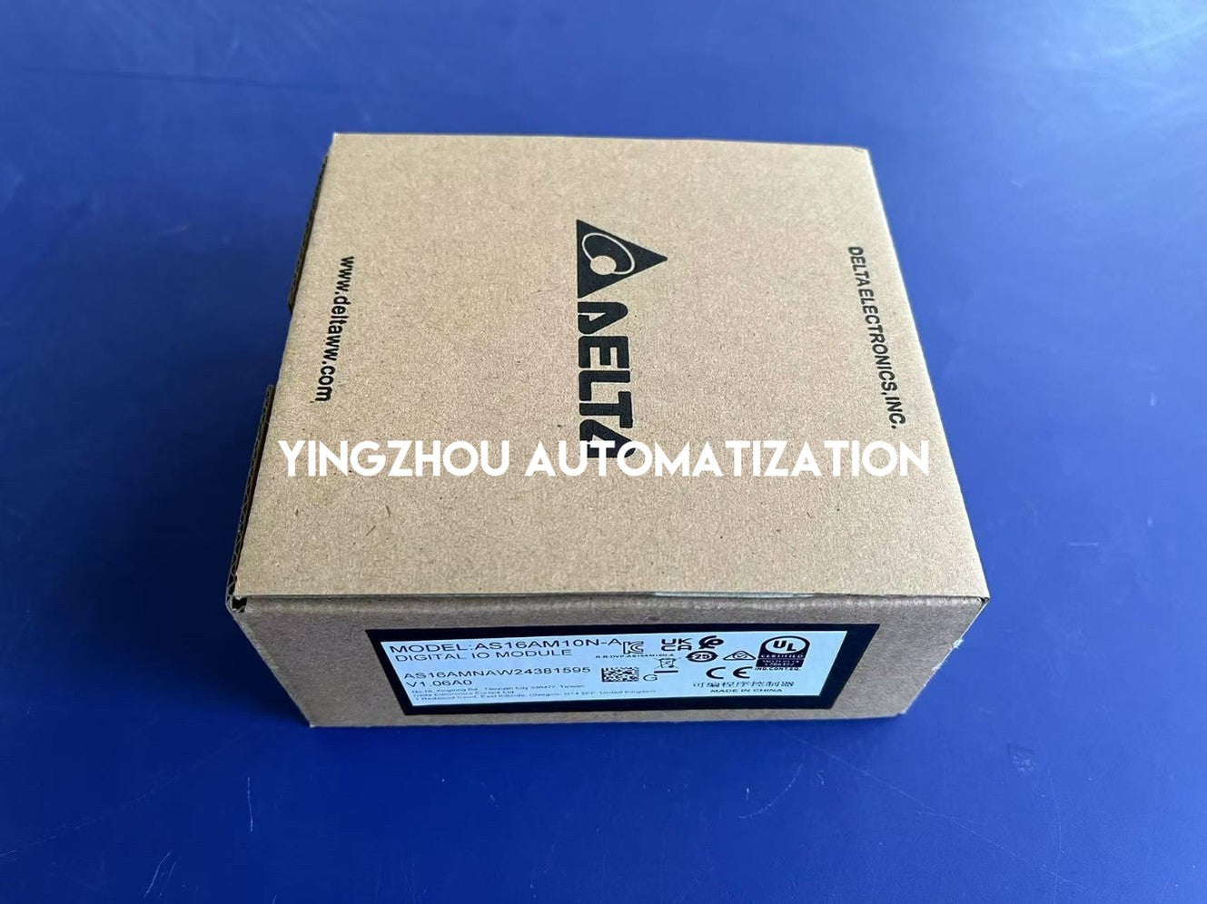 Delta AS16AM10N-A AS Series Digital Input Module | 16 DI Points | 24VDC | Sink/Source | Brand New Original Genuine-vezhoo