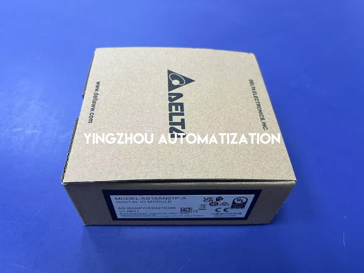 Delta AS Series AS16AN01P-A Digital Output Module - 16-Point Transistor (PNP/Source)-vezhoo
