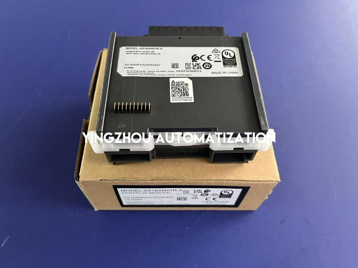 Delta AS Series AS16AN01R-A Digital Output Module - 16-Point Relay Output-vezhoo