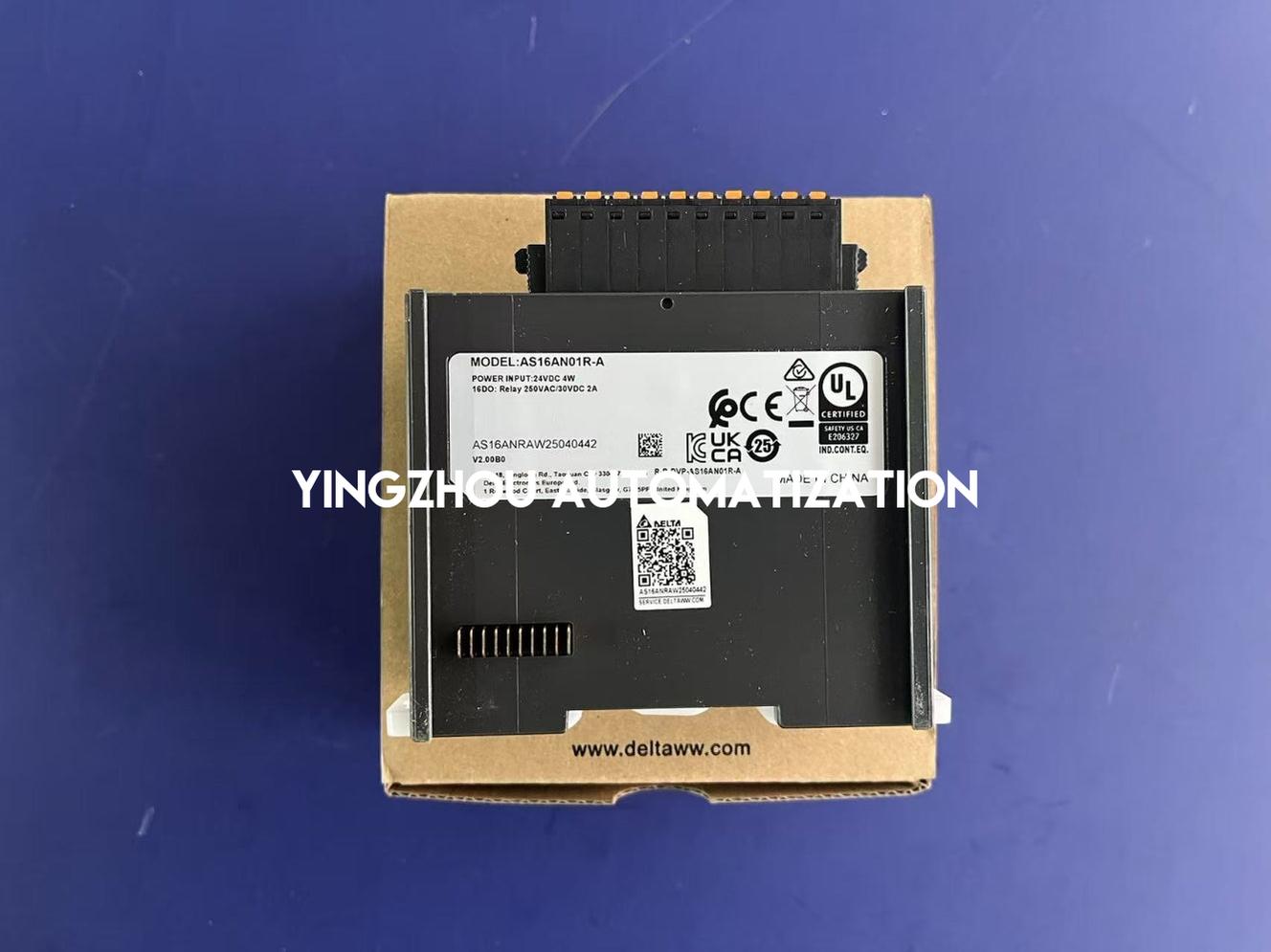 Delta AS Series AS16AN01R-A Digital Output Module - 16-Point Relay Output-vezhoo