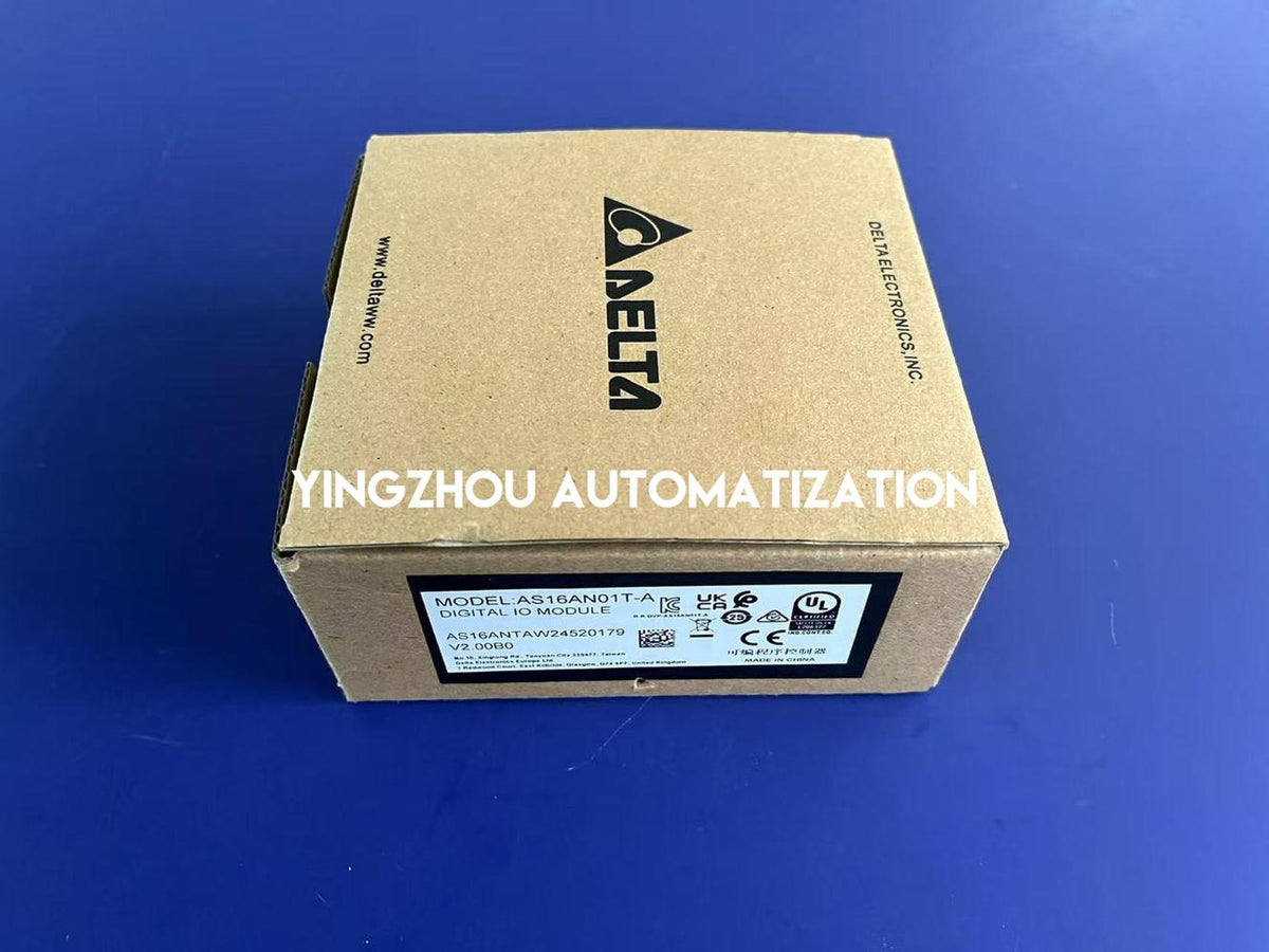 Delta AS Series AS16AN01T-A Digital Output Module - 16-Point Transistor (NPN/Sink)-vezhoo